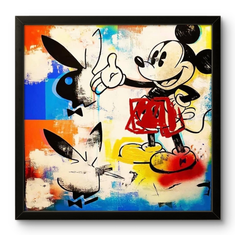 Original Acrylic Painting 36” x 36” signed by Artist